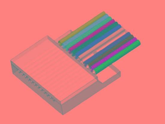 Mode Field Converter Fiber Array