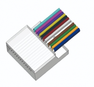 Optical communication product coating